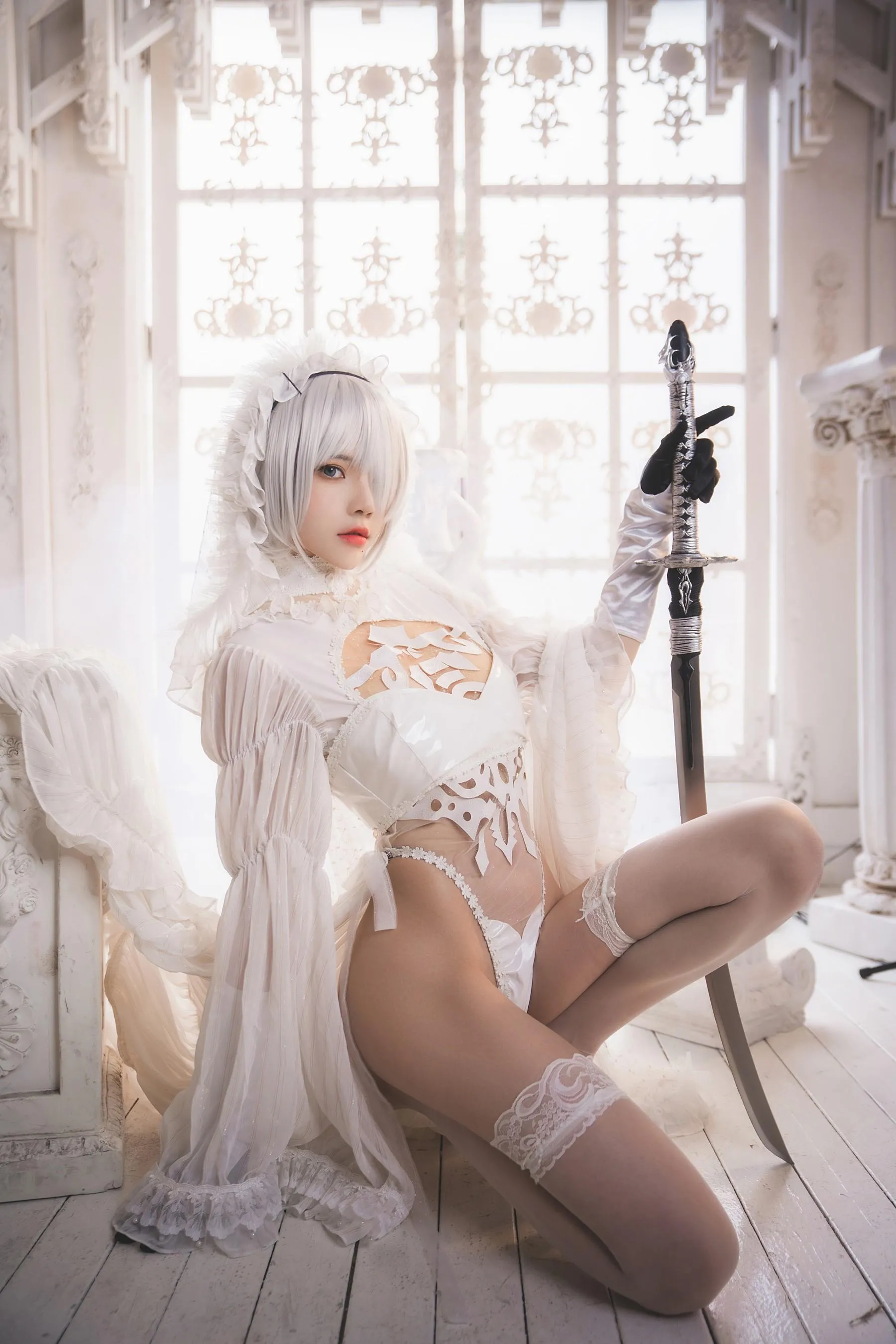 桜桃喵 – NO.160 2b花嫁 [69P]插图7